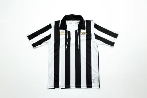 Vista completa della maglia 120 anni Siena F.C. con design rétro